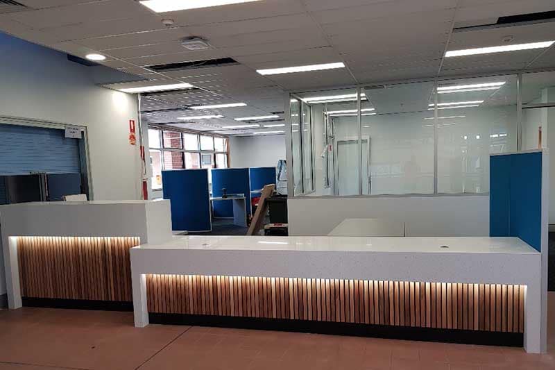 Office Desk — Stonemasons in Toormina, NSW
