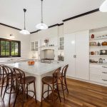 Renovated Kitchen with island bench and subway tiles | Sheridan Stone AUST.