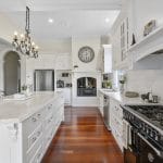 Renovated Kitchen with vintage style oven | Sheridan Stone AUST.